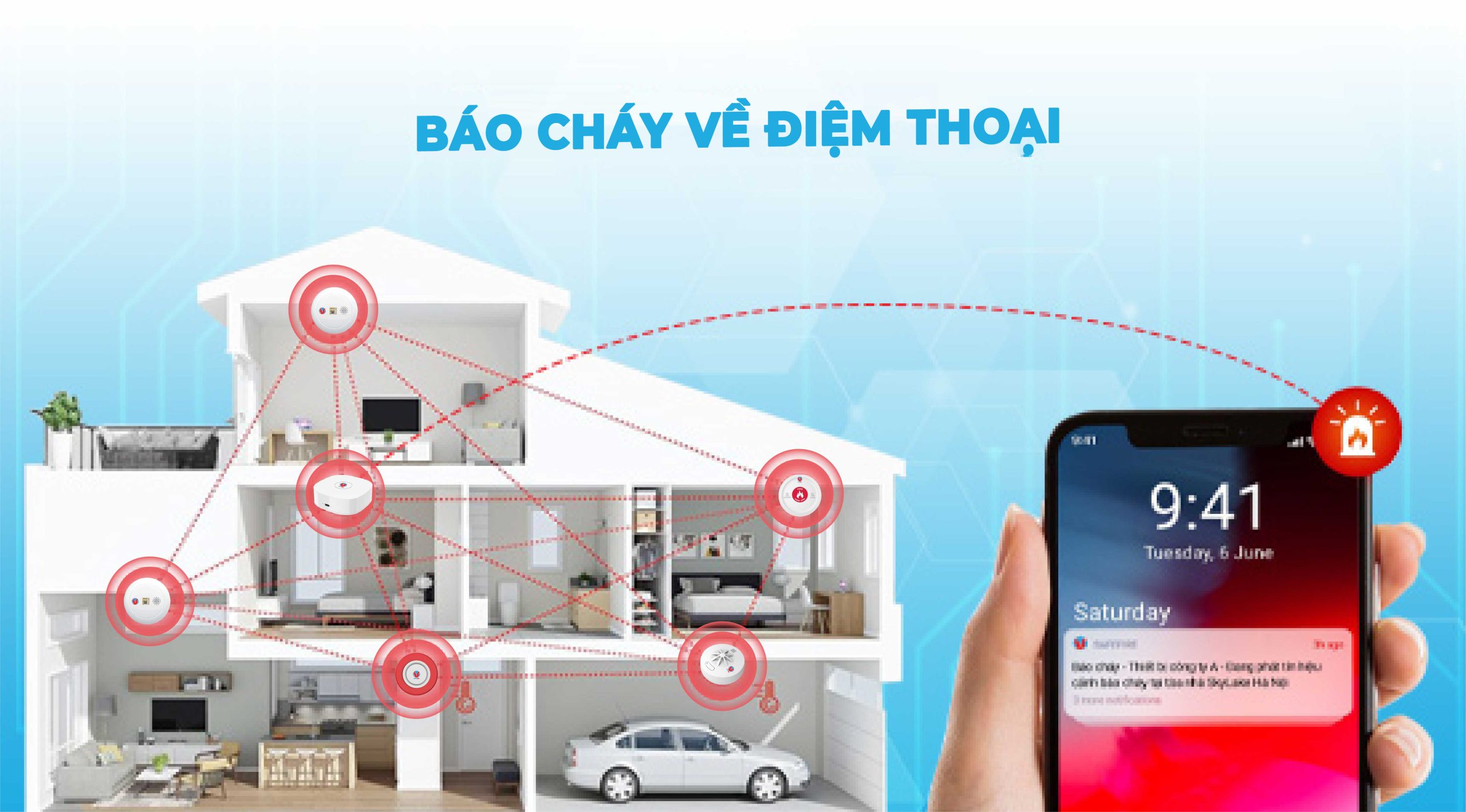 ĐIỂM MẠNH CỦA HỆ THỐNG BÁO CHÁY CỤC BỘ KHÔNG DÂY SAFEIFRE 2