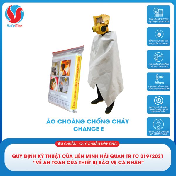 Áo choàng chống cháy Chance E