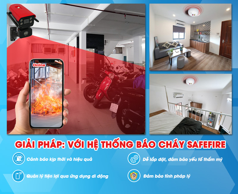 Giải pháp phòng chống cháy nổ chung cư mini