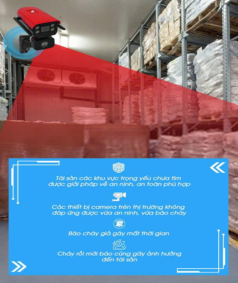 Tại sao công trình nên lắp mô hình camera báo cháy kết hợp đầu ghi SafeFire