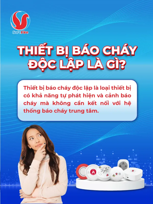 Thiết bị báo cháy độc lập là gì