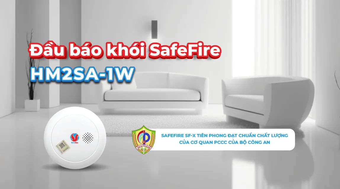 Đầu báo khói SafeFire HM2SA-1W